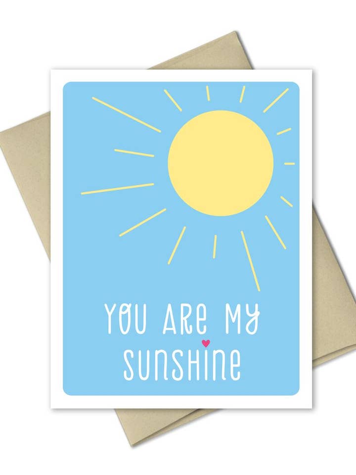 My Sunshine - Greeting Card for wholesale by The Imagination Spot