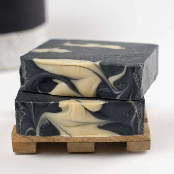Black Pearl Facial Soap for wholesale by Earth Born Beauty