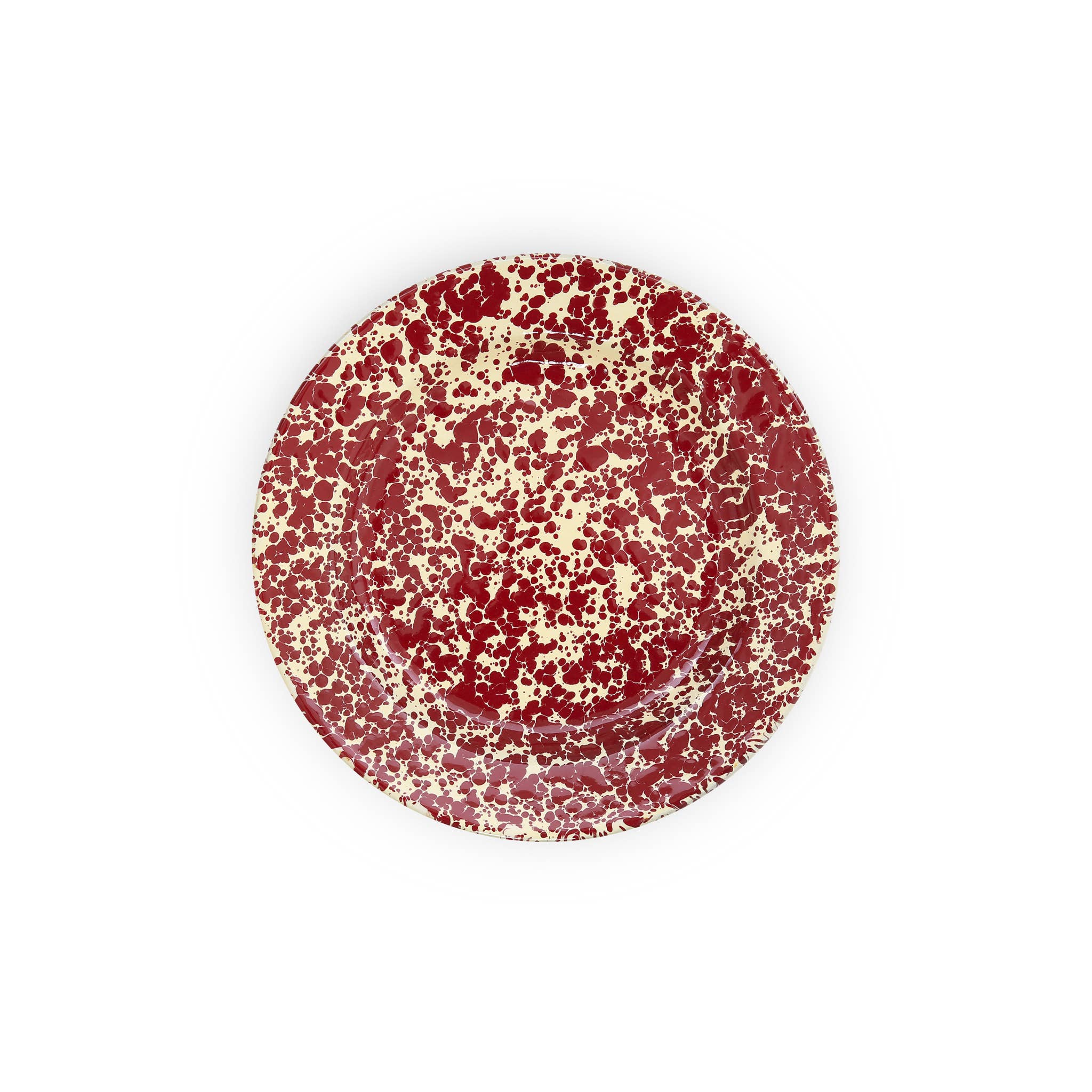 Crow Canyon Home - Venta al por mayor Plato grande - Plato de cena Splatter Enamelware14