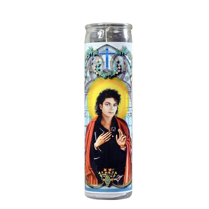 Calm Down Caren - Wholesale Votive Candle - Michael Jackson Celebrity Prayer Candle