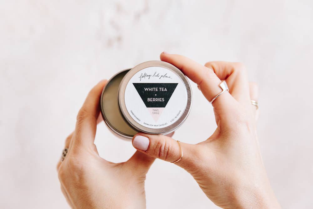 REMOVED BRAND - Wholesale Travel Candles - White Tea + Ginger- Travel Candle3