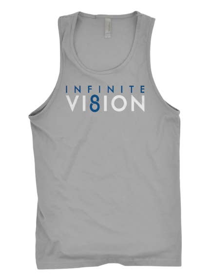 Infinite Vision Men's Tank - Gray for wholesale by Infinite Vision