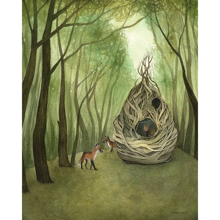 8"x10" Print - Home for wholesale by Polanshek of the Hills