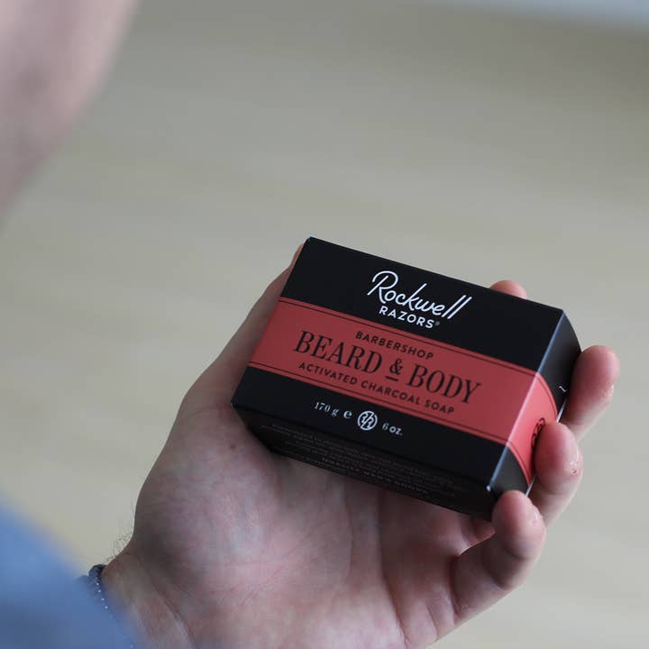 Rockwell Originals - Wholesale Bar Soap - Men's - Barbershop Beard and Body Bar1