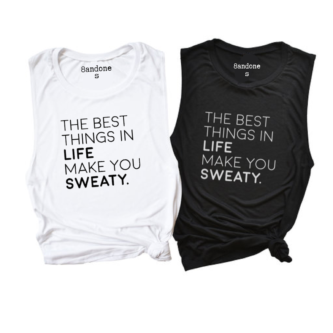 8andone - Wholesale Tank Top - Women's - Sweaty Tee0