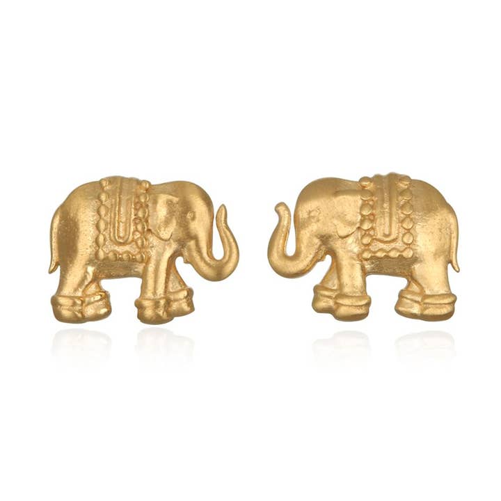 Elephant Stud Earrings for wholesale by Satya Jewelry