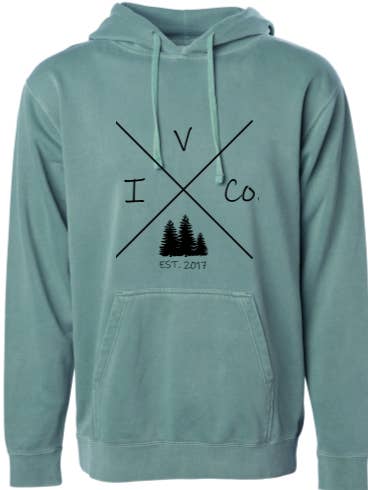 IV Co. Slouch Hoodie - Green for wholesale by Infinite Vision