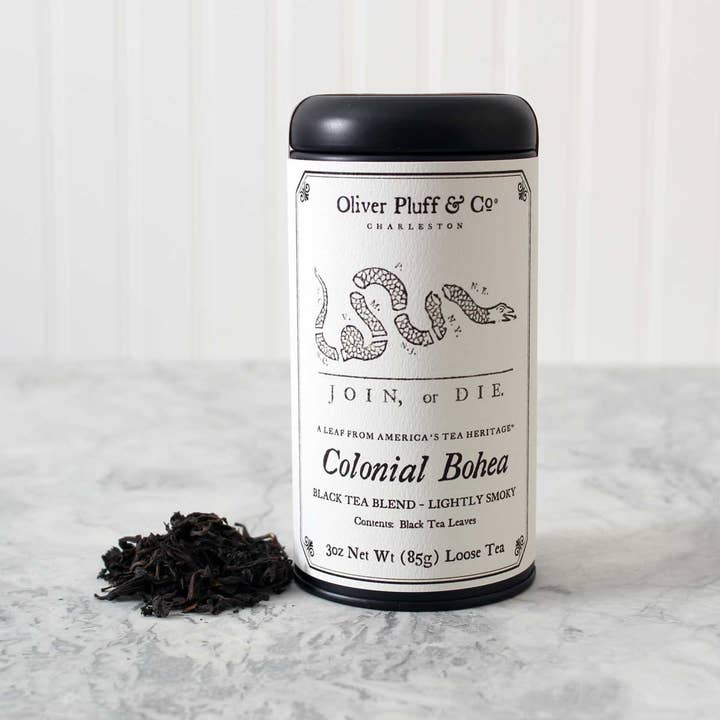 Oliver Pluff & Company - Venta al por mayor Tés a granel - Colonial Bohea - Té suelto en lata de té firma