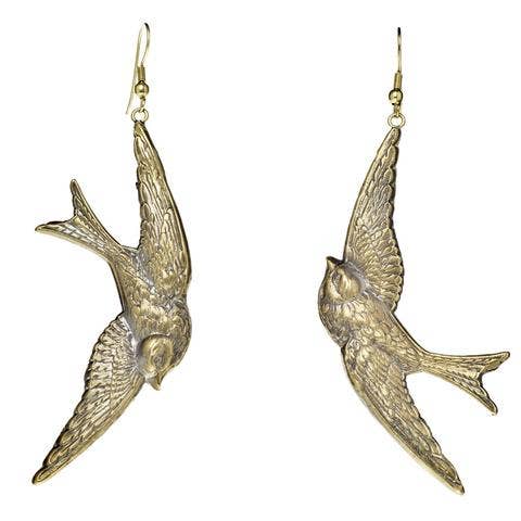 Swallow Earrings for wholesale by Alkemie Jewelry