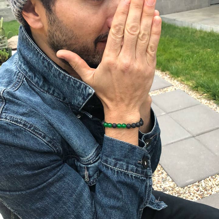 Kuratif - Wholesale Beaded Bracelet - Protection Pyrite Bead Bracelet3