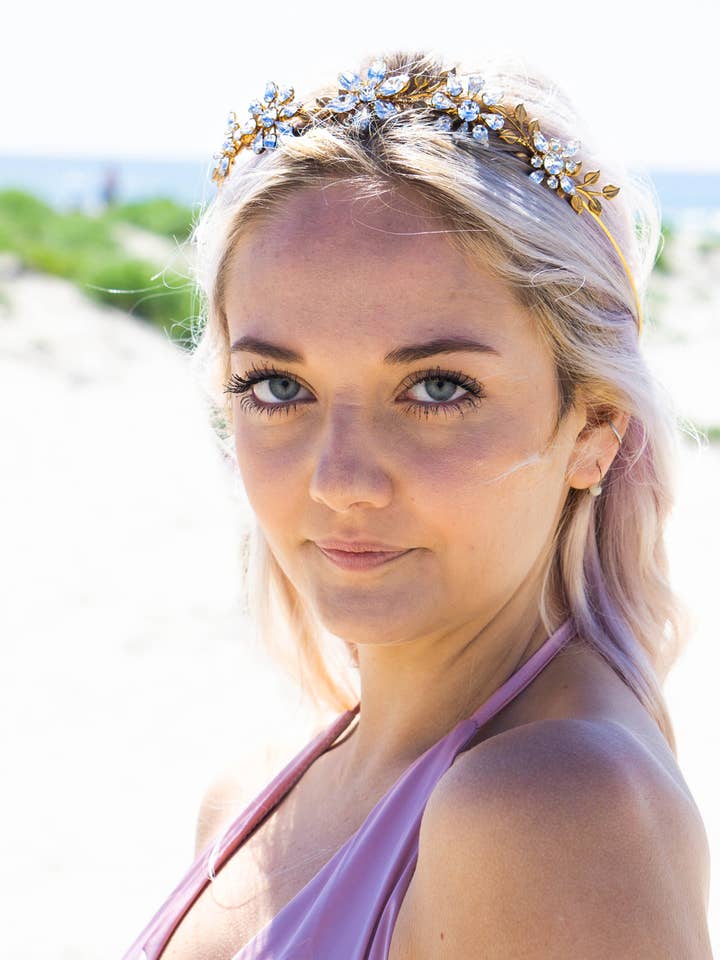 Swarovski Fiore Corona, Fascia, Copricapo per la vendita all'ingrosso da parte di Acute Designs