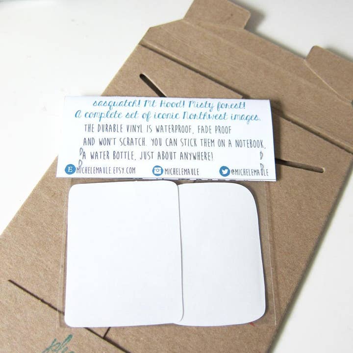 michele maule - Wholesale Sticker - Set of Three Northwest Vinyl Stickers