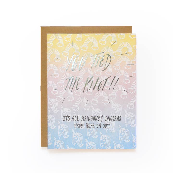 Arcoires/Unicornios | Flood + Foil Cards para venta al por mayor de Wild Ink Press