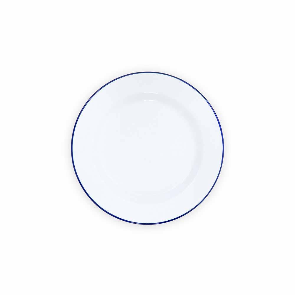 Crow Canyon Home - Wholesale Dinner Plate - Vintage Enamelware Buffet Plate2