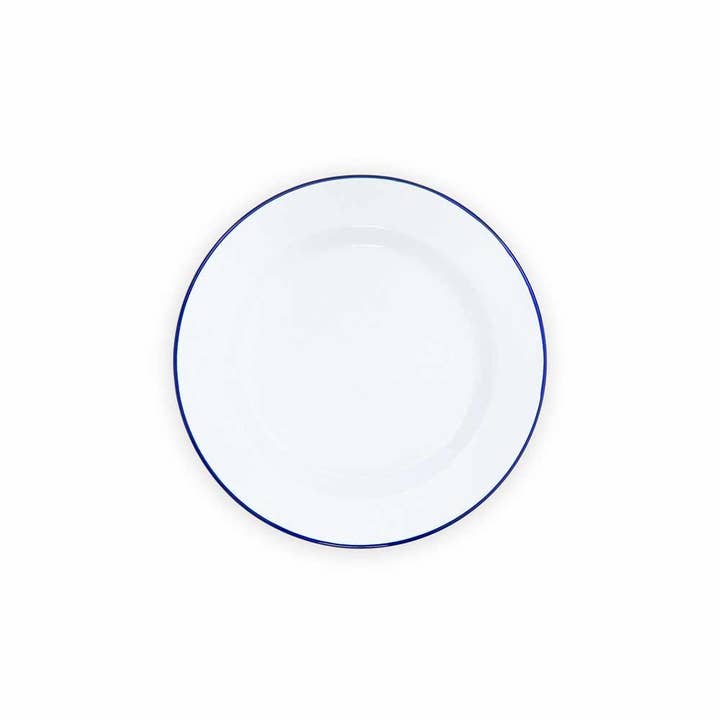 Crow Canyon Home - Wholesale Dinner Plate - Vintage Enamelware Buffet Plate2