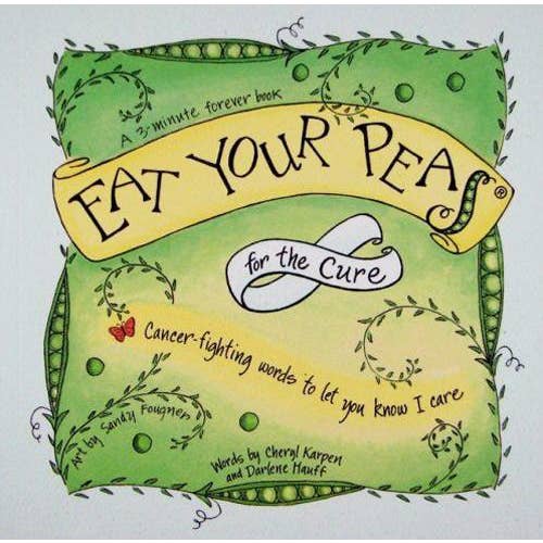 Eat Your Peas for the Cure - Gift Book for wholesale by Eat Your Peas Collection by Gently Spoken