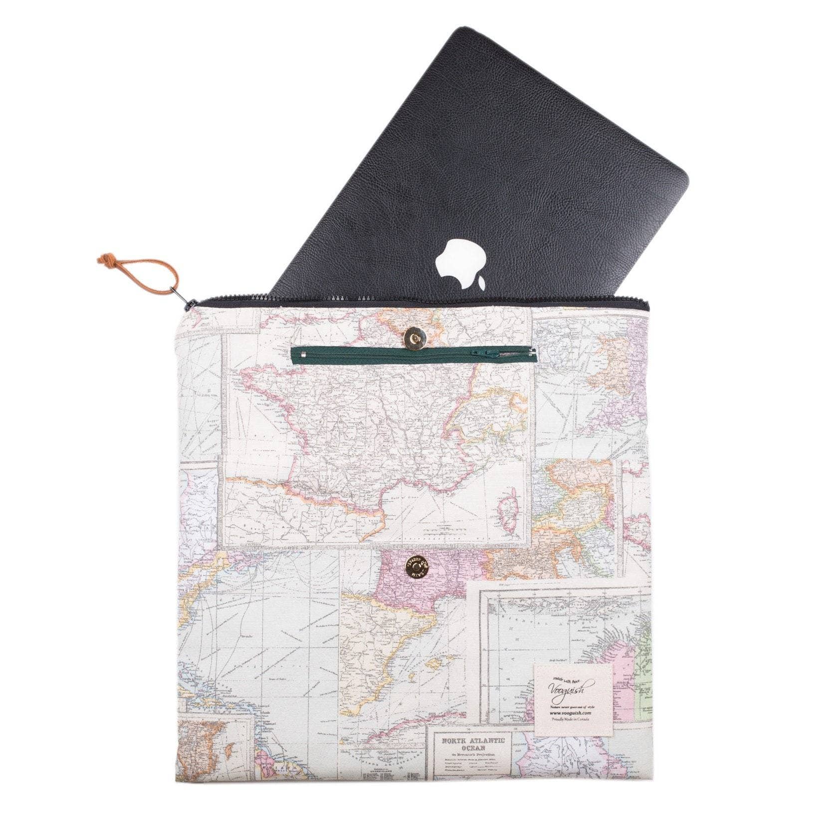 vooguish - Wholesale Laptop/Tablet Case - Unisex - Globe Laptop Sleeve1