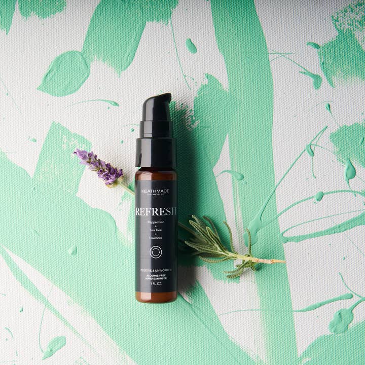 HEATHMADE - Wholesale Hand Sanitizer - Refresh Minty Holiday Hand Sanitizer - 1 oz0