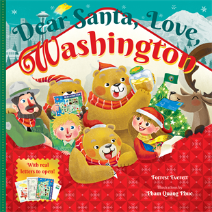 Familius, LLC - Wholesale Preschool Book (3-5) - Dear Santa Love Washington0