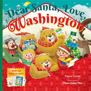 Familius, LLC - Wholesale Preschool Book (3-5) - Dear Santa Love Washington