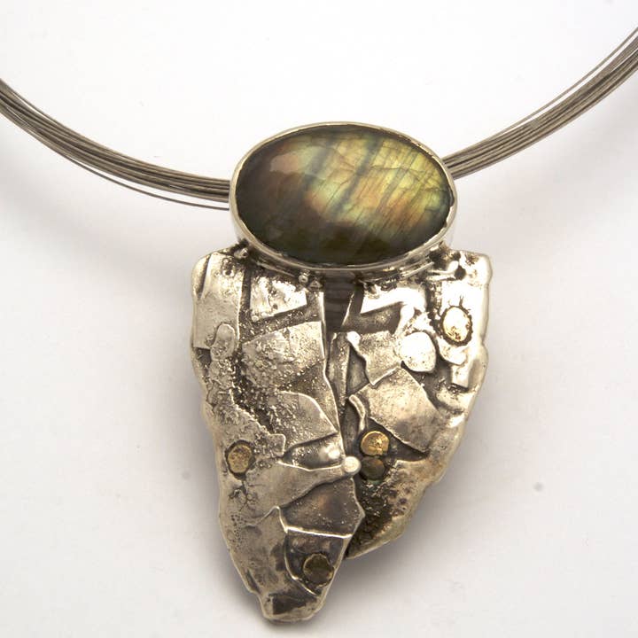 Tamara Kelly Designs - Wholesale Pendant/Charm Necklace - Reticulated fused series pendant0