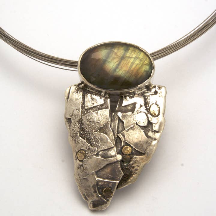 Tamara Kelly Designs - Wholesale Pendant/Charm Necklace - Reticulated fused series pendant0