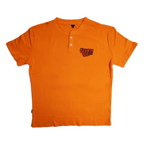 Pastel 2 Button Henley Tee Shirt for wholesale by Common Apparel