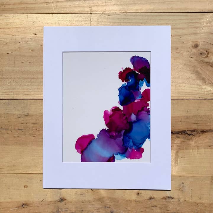 Stampa artistica Forget Me Not per la vendita all'ingrosso da parte di Kay Elle Dee Designs