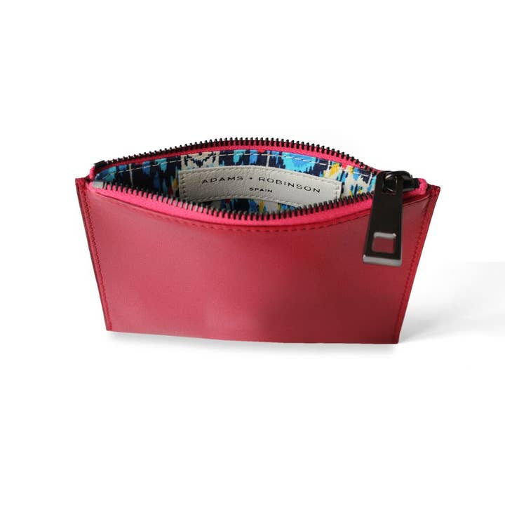 ADAMS + ROBINSON - Wholesale Pouch - Women's - Small Tinto Red Pouch1