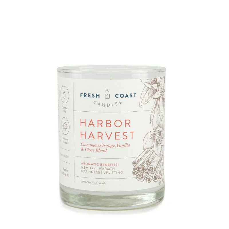 Fresh Coast Candles - Wholesale Jar/Filled Candle - Harbor Harvest 6.5oz