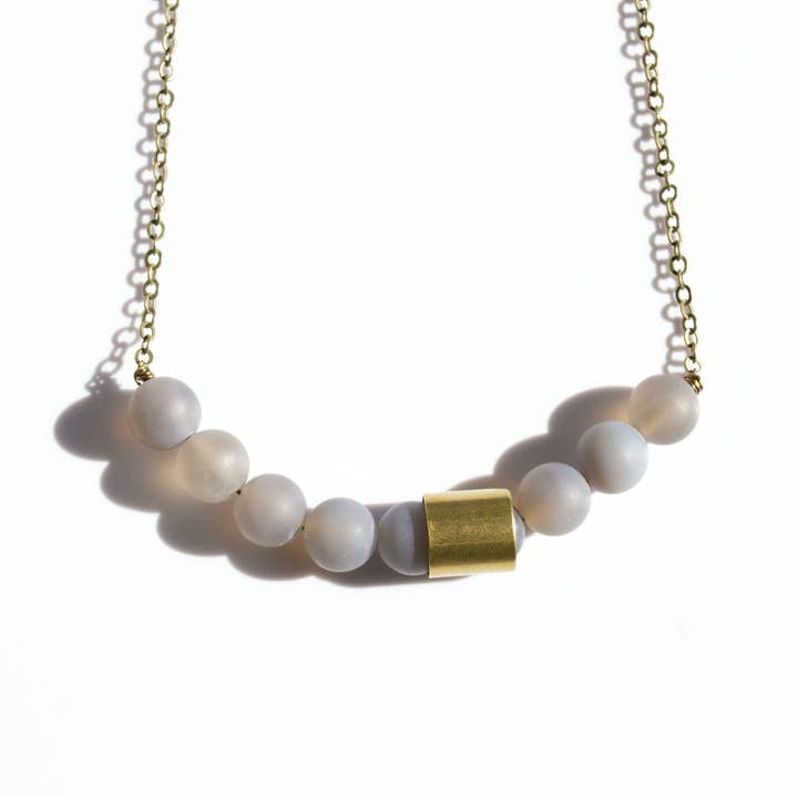 Grey Theory Mill - Wholesale Beaded/Pearl Necklace - Movement & Sound Beaded Necklace3