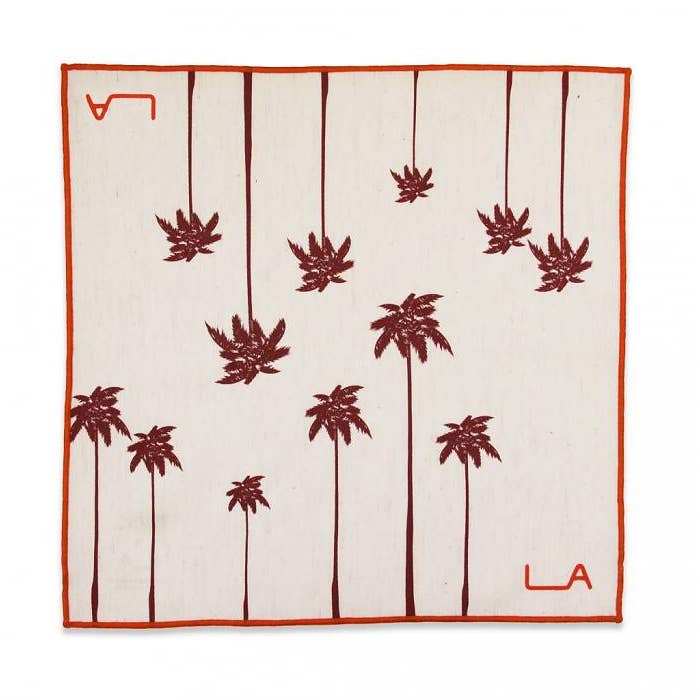 La Pocket Square La Brea pour la vente par Pocket Square Clothing