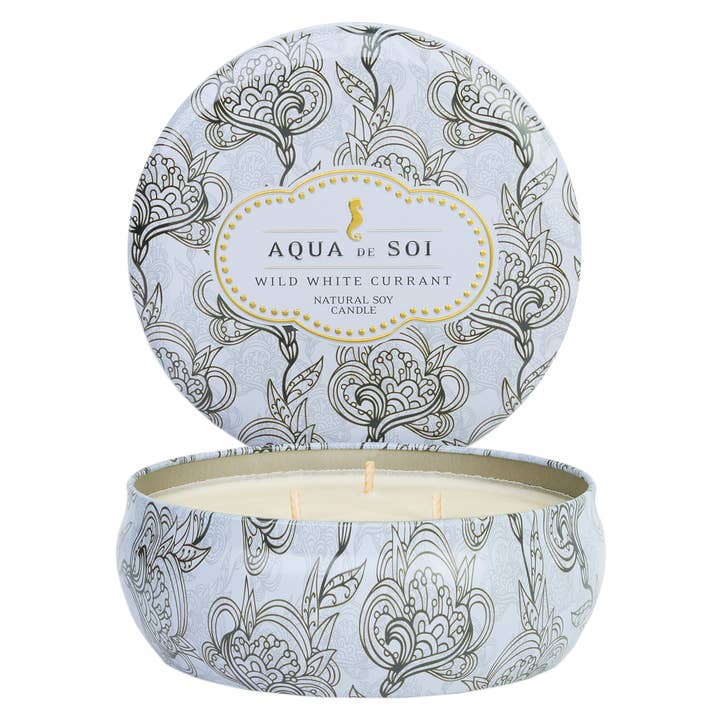 The SOi Company - Wholesale Jar/Filled Candle - White Wild Currant Three Wick Soy Candle