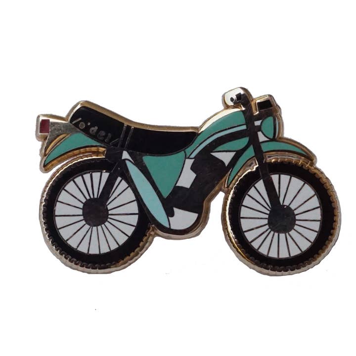 Moto Enamel Pin for wholesale by Adele by Adele Jackson