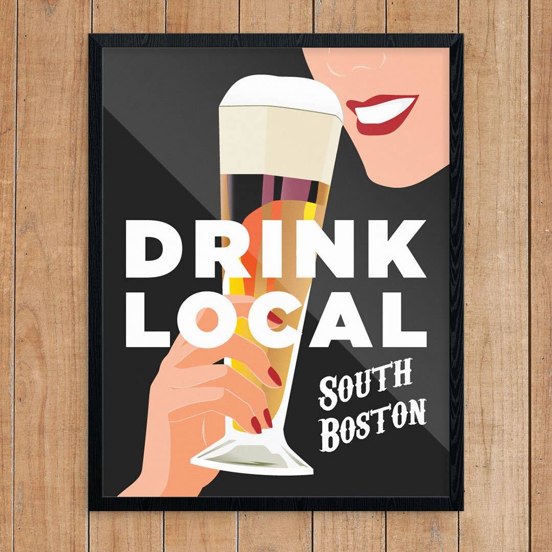 Fridgedoor - Wholesale Magnet - 2.5'' x 3.5'' Drink Local Roxbury Magnet0