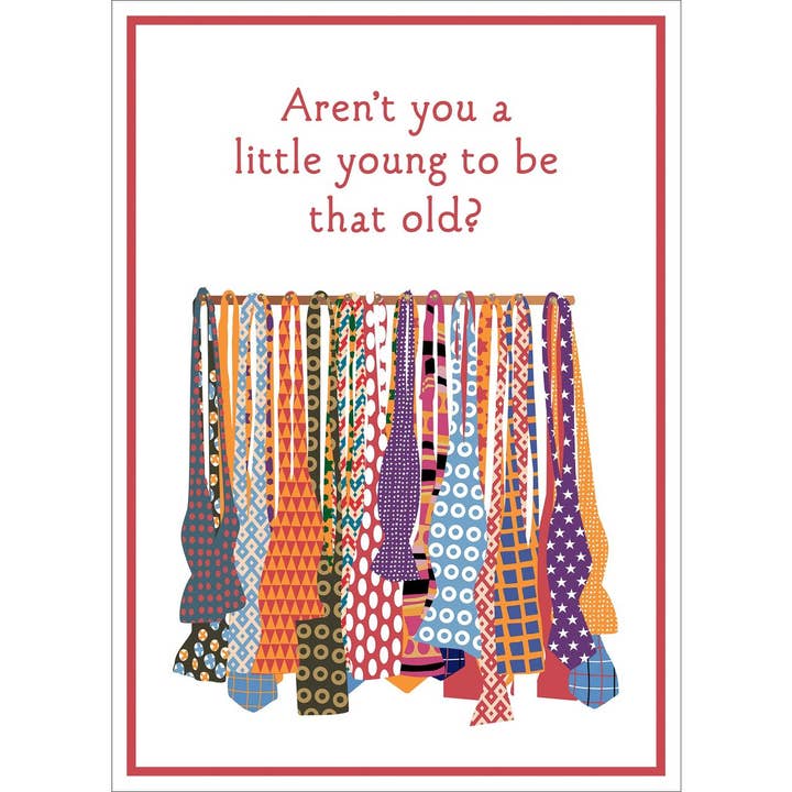 Bow Ties Birthday Card for wholesale by Studio Eleven Papers