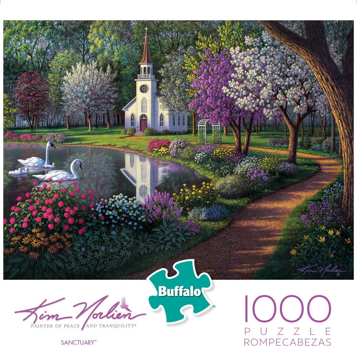 Buffalo Games & Puzzles - Wholesale Puzzle - Kids - Sanctuary by Kim Norlien 1000 Piece Jigsaw Puzzle0