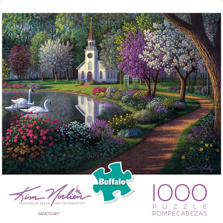 Buffalo Games & Puzzles - Wholesale Puzzle - Kids - Sanctuary by Kim Norlien 1000 Piece Jigsaw Puzzle