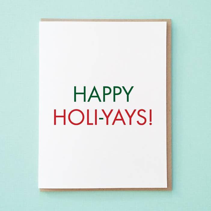 Tick Tock Press - Wholesale Season's Greetings Card - Happy Holi-yays0