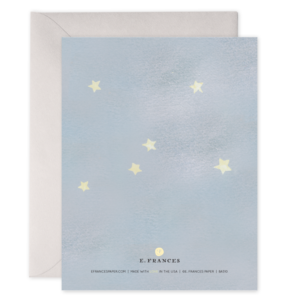E. Frances Paper - Wholesale Baby Card - Baby Moon Greeting Card1