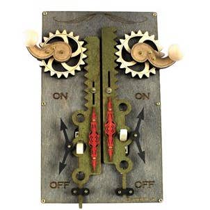 Double Rack and Pinion Switch Plate for wholesale by Green Tree Jewelry