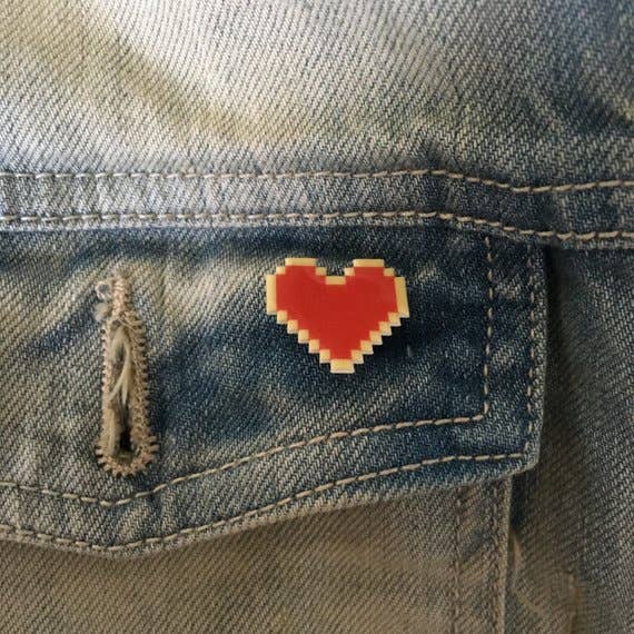 Legend of Zelda Herz Pin für den Großhandel von 8-Bit Zero