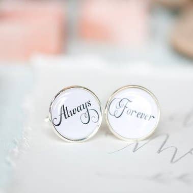 Toujours - Forever - Cadeau pour homme pour la vente par Over the Moon Bridal