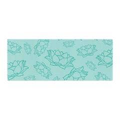 Chemin de lit sarcelle Motif lotus pour la vente par Bedding By Kess Inhouse