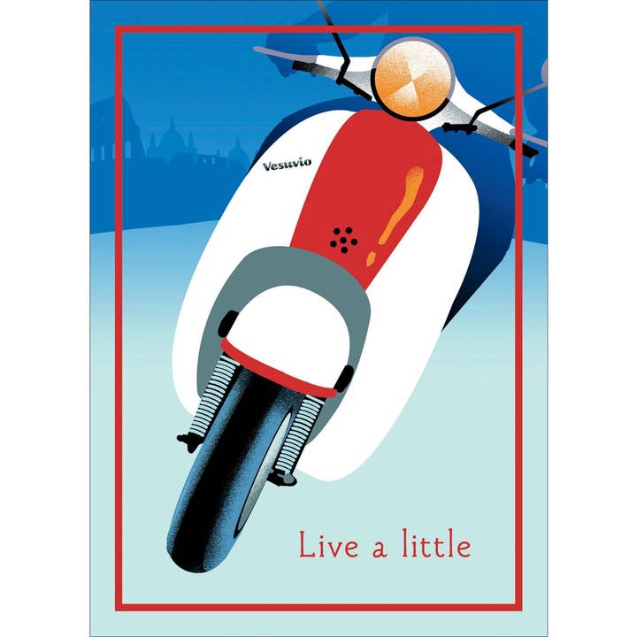 Vespa födelsedagskort för wholesale av Studio Eleven Papers