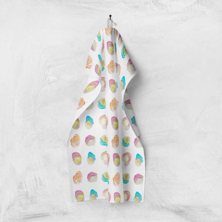 Portland Polkadot Tea-Towel for wholesale by Housse Studio