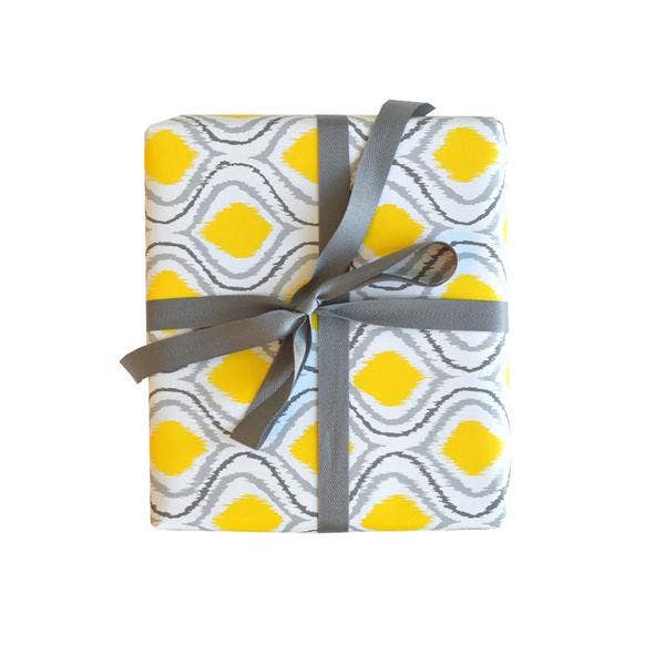 Wild Ink Press - Wholesale Flat Wrap - Ikat Gift Wrap | Single Sheet1