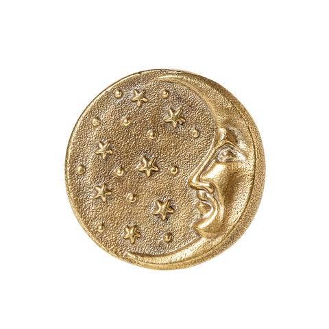 Anillo Celestial Luna y Estrellas para venta al por mayor de Alkemie Jewelry