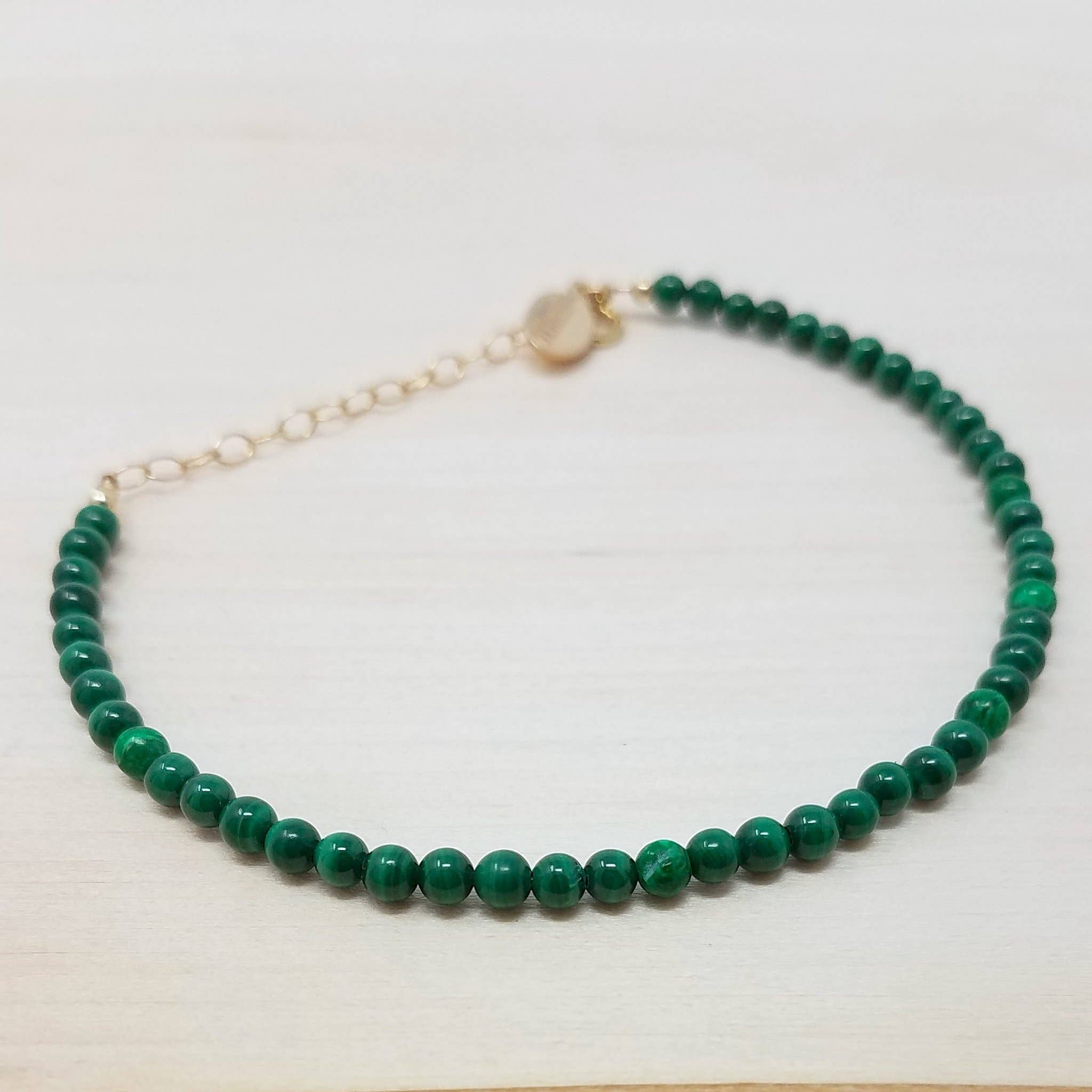 MissElenious Jewelry - Wholesale Beaded Bracelet - Malachite Beaded Bracelet2