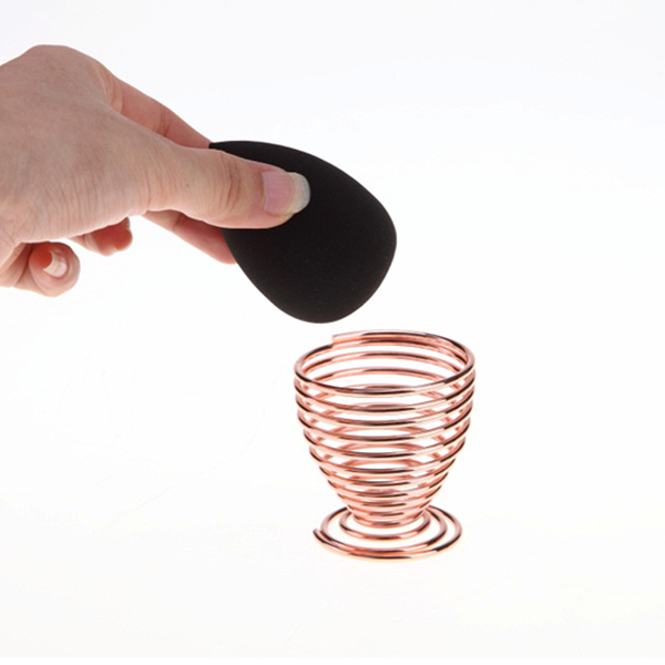 Rose Gold Cosmetics Sponge Holder - 1pc for wholesale on Faire2